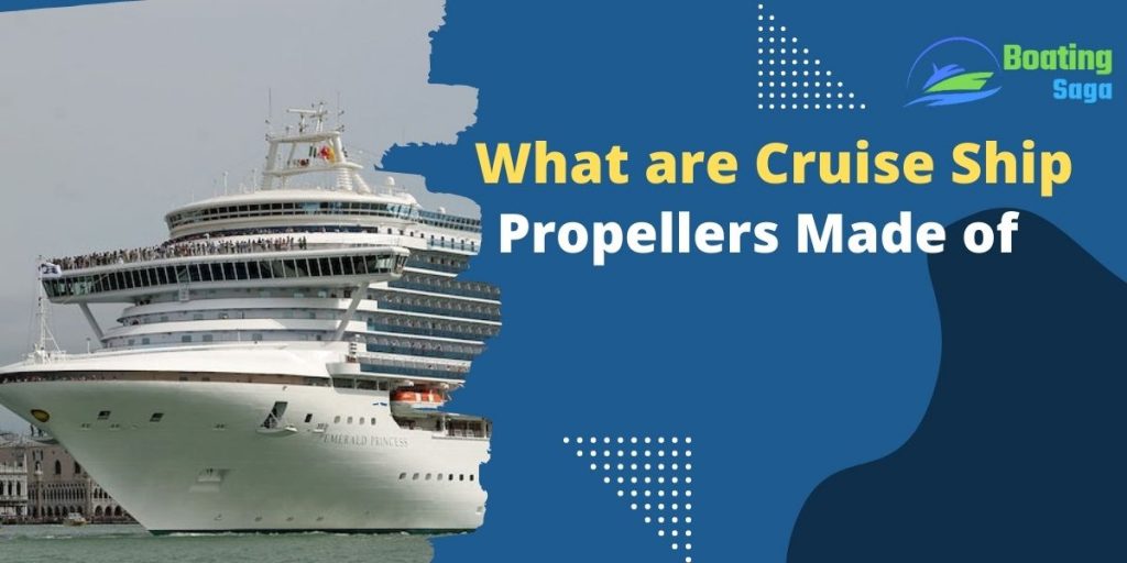 do cruise ships use propellers