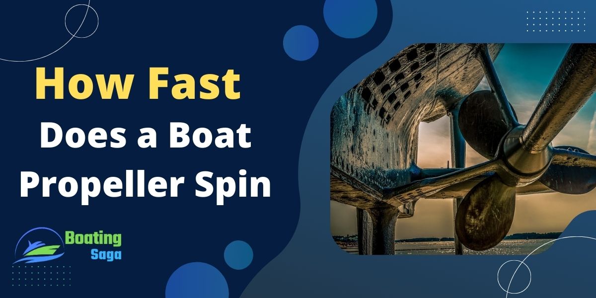 how fast does a cruise ship propeller spin